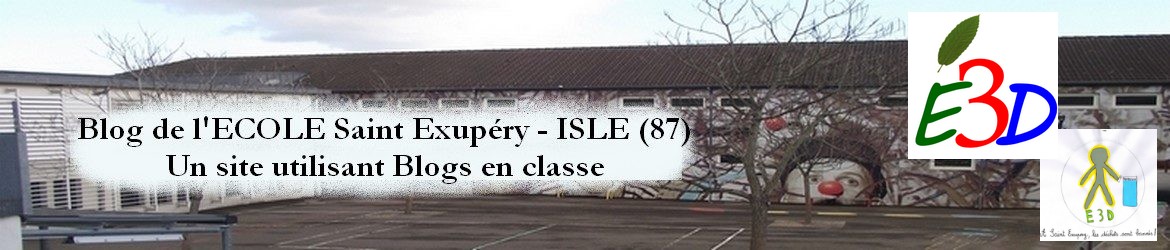 Blog de l'ECOLE Saint Exupéry - ISLE (87)
